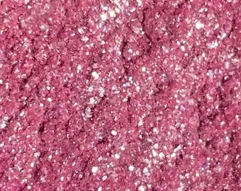 Edible Glitter by Sprinklify - PINK ROSE - Food Grade High Shine Dust for Cakes, Cupcake Decorating, Baking Supplies, Made in USA, Sparkles
