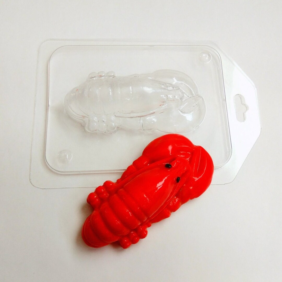 LOBSTER MOLD, Soap Mold, Chocolate Mold, Sea Creatures Cake Decoration