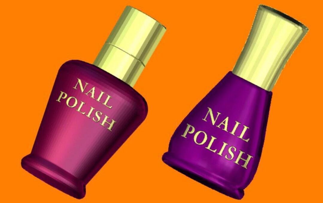 NAIL POLISH MOLD 2 Cavity Chocolate Mold Makeup Mold Soap Etsy