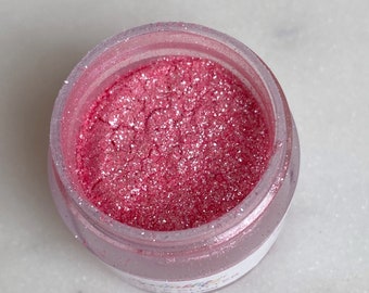 Edible Glitter by Sprinklify - DEEP PINK - Food Grade High Shine Dust for Cakes, Cupcake Decorating, Baking Supplies, Made in USA