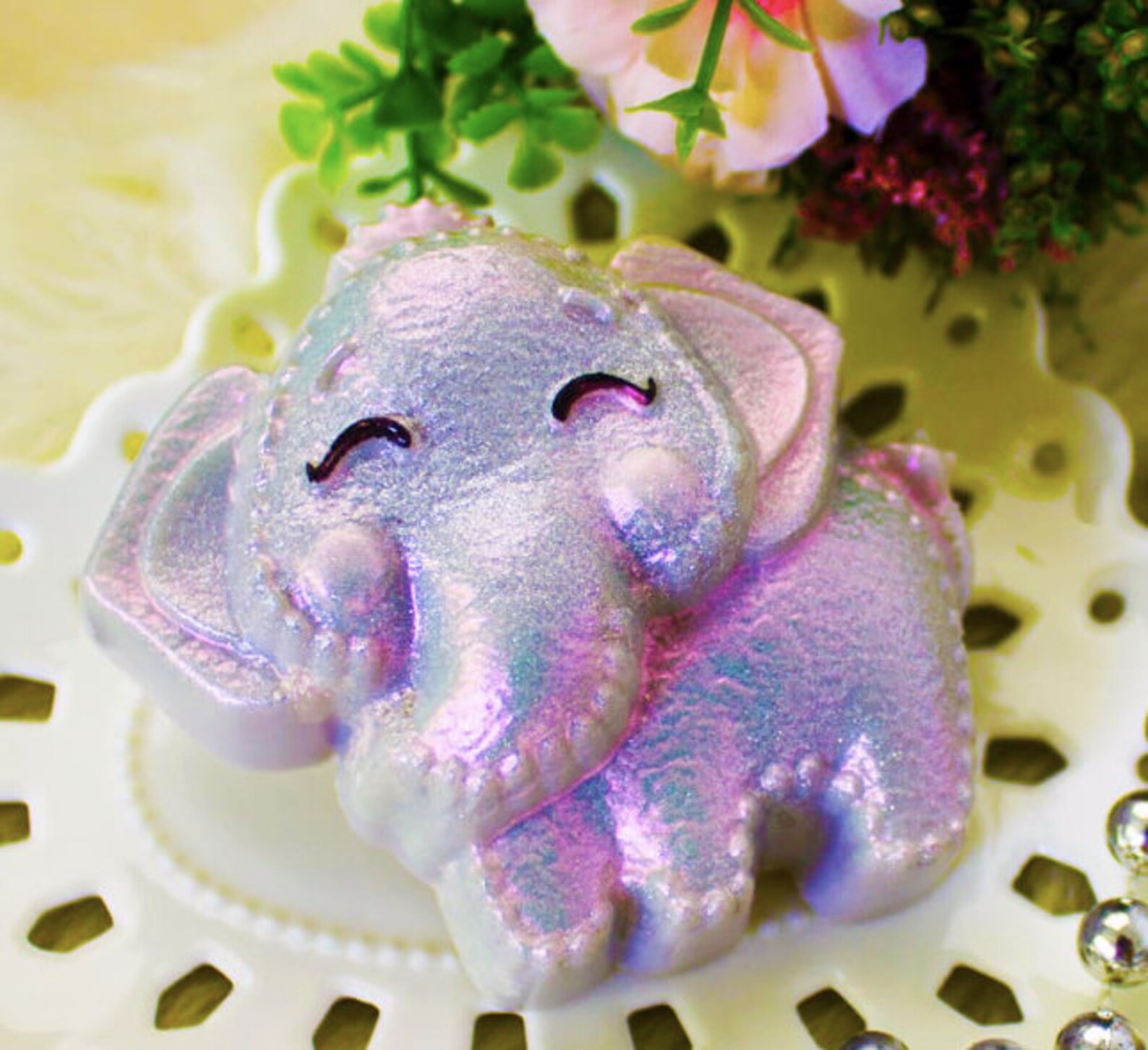 BABY ELEPHANT MOLD Plastic Soap Mold Bath Bomb Mold Etsy