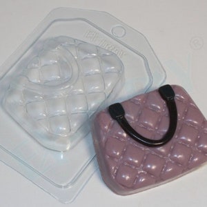 PURSE MOLD, Soap Mold, Chocolate Mold, Fashion Theme Cake Decoration, Candy Mold, Bridal Cake, Sweet Sixteen Cake, Bachelorette Cake, Shapem