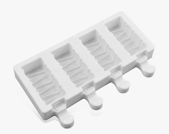 POPSICLE MOLD (4 Cavity), Cakesicle Mold, Baking Mold, Dessert Mold, High Quality Silicone Mold, Candy Mold, Baking Supplies, Gummy Mold