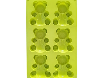 Large Gummy Bears Mold, Silicone Chocolate Mold, Candy Mold, Soap Mold, Gummy Bears Cake Decoration, Baking Supplies, Fondant Mold, Shapem