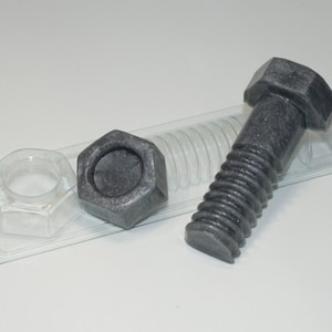 BOLT & NUT MOLD, Soap Mold, Father&#39;s Day Chocolate Making Supplies, Tool Molds for Him, Unique Soap Supplies, Handyman Theme Mold, for Men