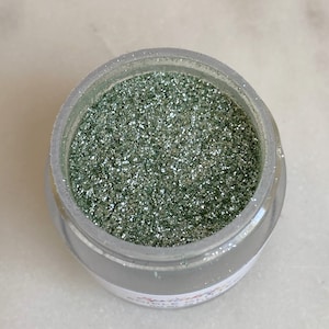 Edible Glitter by Sprinklify - OLIVE GREEN - Food Grade High Shine Dust for Cakes, Cupcake Decorating, Baking Supplies, Made in USA