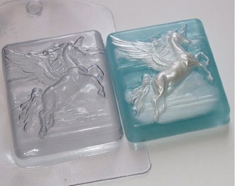PEGASUS FORM, Tvålform, Magiska varelser Badbombsform, Chokladform, Enhörningsform, Vacker Hästform, Fantasiform, Tvåltillverkning