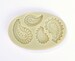 PAISLEY SILICONE MOLD, 4-Cavity Highly Detailed Fondant Mold, Chocolate Mold Cake Decorating, Gum Paste Mold, Pattern Resin Mold, Candy Mold 