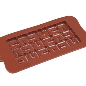 CHOCOLATE BAR MOLD, Baking Mold, Baker Supplies, Cake Decoration, Silicone Candy Mold, Unique Baking Supplies, Tools, Fast Shipping, Shapem