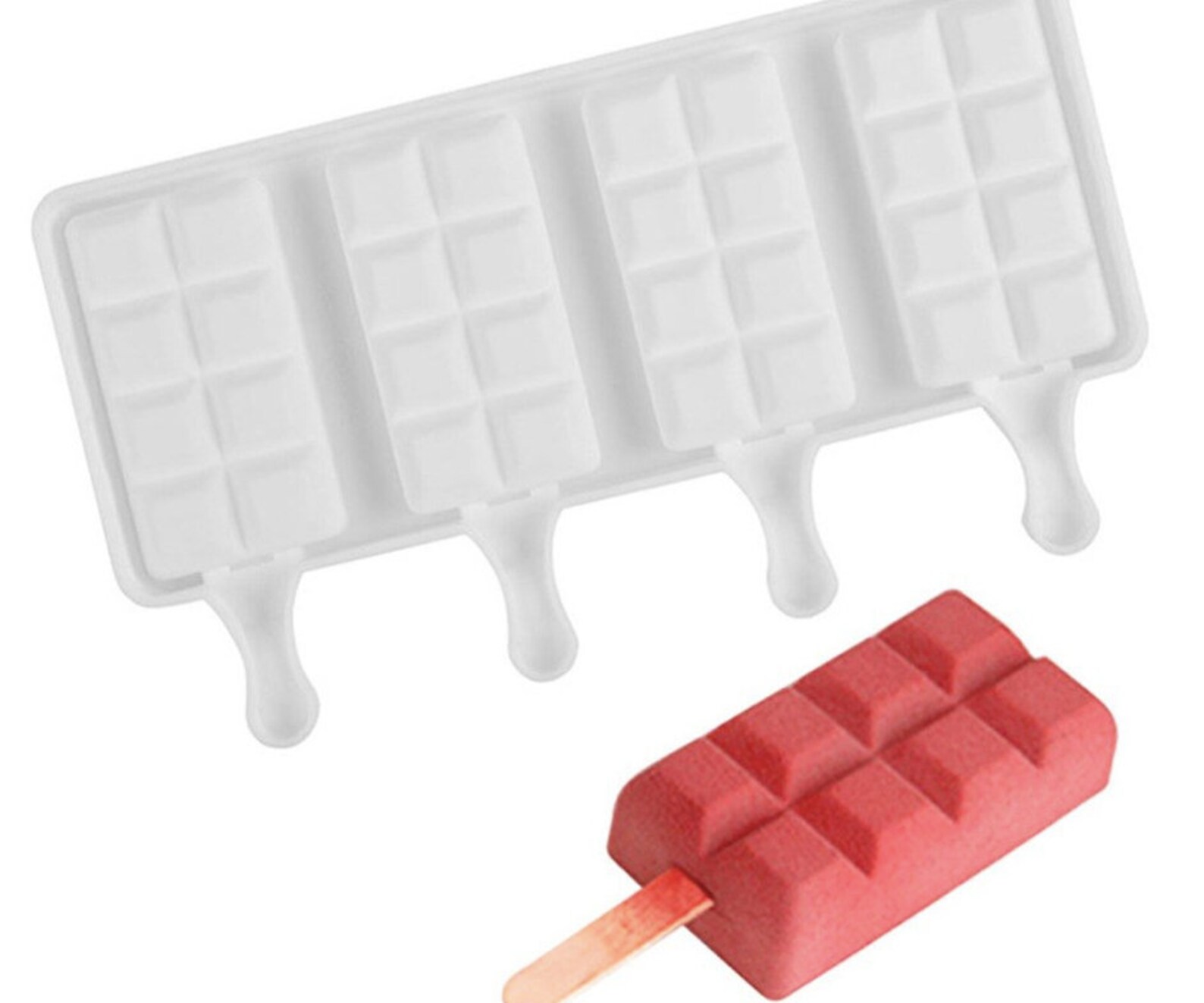 POPSICLE MOLD 4 Cavity Cakesicle Mold Baking Mold Dessert Etsy