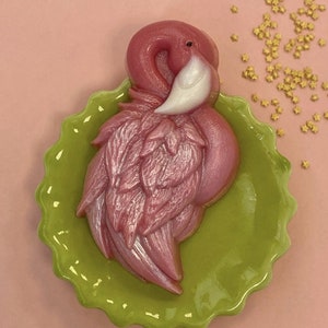 FLAMINGO MOLD, Soap Mold, Bath Bomb Mold, Chocolate Mold, Tropical Theme Mold, Soap Making Supplies, Birds Mold, Kids Mold, Fast Shipping