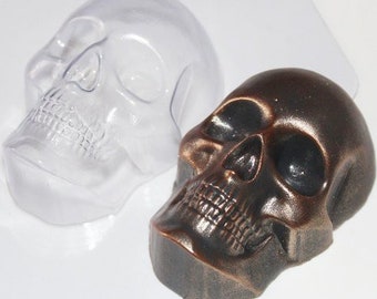 SKULL MOLD, Halloween Mold, Skeleton Mold, Skull Soap Mold, Gothic Mold, Bath Bomb Mold, Chocolate Mold, Candy Mold, Soapmaking Supplies