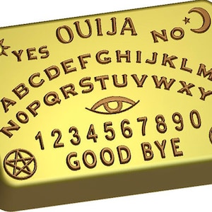 OUIJA MOLD, Soap Mold, Bath Bomb Mold, Chocolate Mold, Spiritual Mold, Halloween Mold, Unique Bath Bomb Making Supplies and Tools, Goth Mold