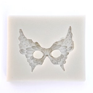 MASK MOLD, Masquerade Theme Silicone Fondant Mold, Chocolate Mold, Cupcake Decorating Tools, Resin Mold, Mardi Gras Mold, New Year's Mold