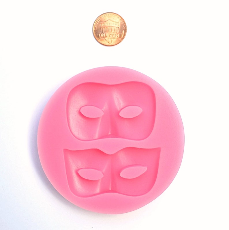 Masquerade Mask Mold Silicone Fondant Mold Chocolate Mold Etsy
