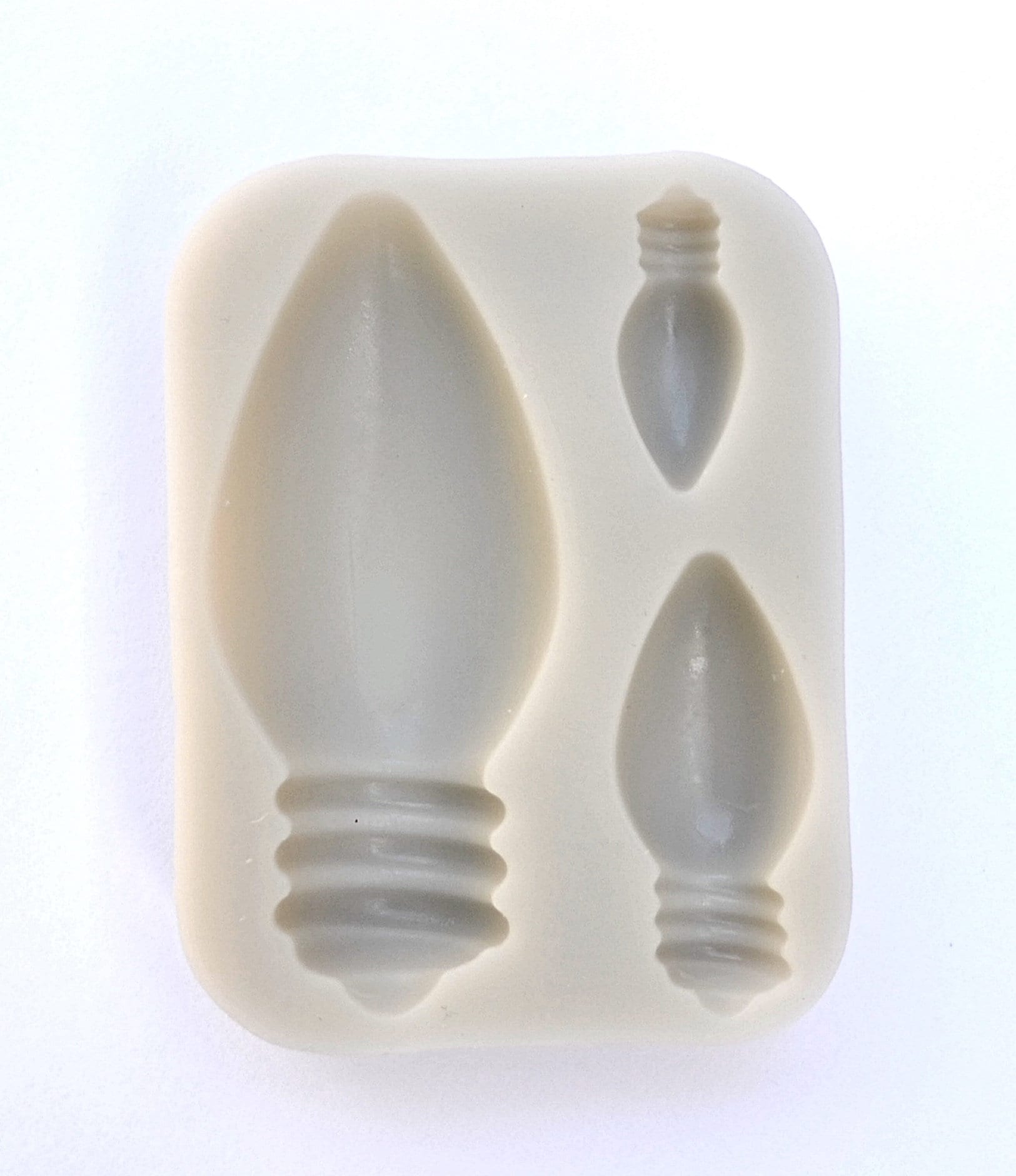 CHRISTMAS LIGHTS MOLD Light Bulb Mold Fondant Mold Silicone Etsy