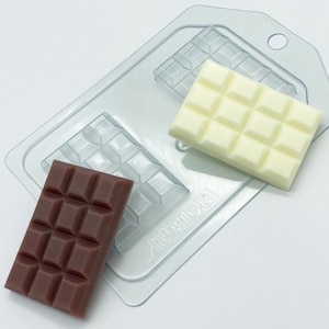 CHOCOLATE PIECES MOLD (Medium), Chocolate Bars Mold, Chocolate Mold, Fondant Mold, Soap Embeds Mold, Unique Dessert Molds, Cake Decoration