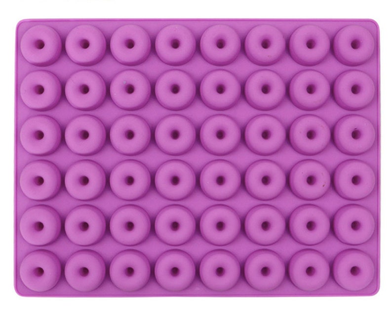 MINI DONUTS MOLD 48 Cavity Silicone Candy Mold Gummy Bear Etsy