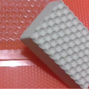 Oval Honeycomb Soap Mold Set of 6pcs Beehive Handmade Soap Making