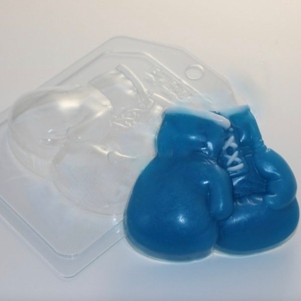 BOXING GLOVES MOLD, Chocolate Mold, Sport Theme Cake Decorating, Fathers Day Soap Mold, Boxer Theme, Fighter, Fondant Mold, Candle Wax Mold