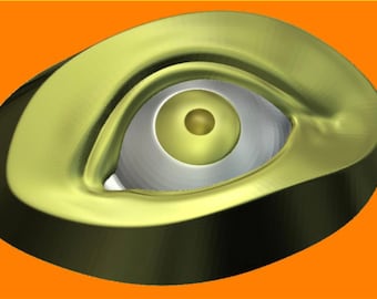 ÖGONGÅM, Tvålgjutform, Badbombsform, Kusliga kroppsdelar, Chokladform, Plastfondantform, Halloweentårtdekoration, Form