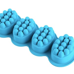 MASSAGEVORM, siliconen zeepvorm, unieke benodigdheden voor het maken van zeep, spa-ontspanningsthema, gereedschappen voor het maken van zeep, flexibele siliconen, Shapem-mallen