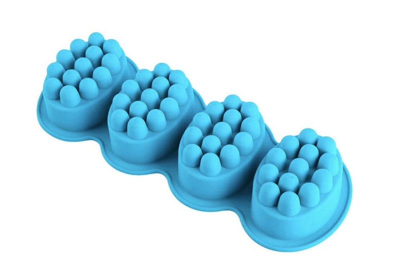 Molde para barra de massagem, molde de silicone para sabonete, suprimentos exclusivos para fabricação de sabonete, tema de relaxamento de spa, ferramentas para fabricação de sabonete, silicone flexível, moldes Shapem imagem 1