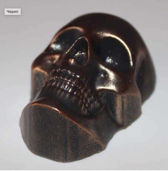 Chocolate Skull Mold - Sugar Geek Shop