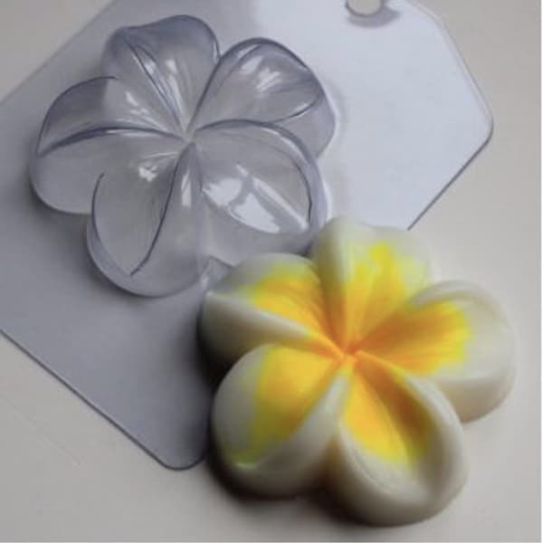 PLUMERIA MOLD, Flower Mold, Floral Soap Mold, Bath Bomb Mold, Spring Mold, Mold for Chocolate, Summer Mold, Unique Soap Making Supplies