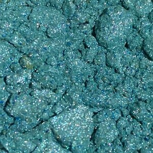 LUSTER DUST by Sprinklify - TURQUOISE - Edible Food Grade Paint for Cakes, Cupcakes, Treats, Cookies, Chocolates, Teal Blue Cake Paint Ocean