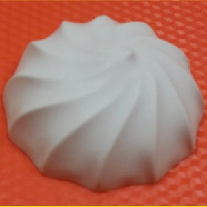 MERENGUE MOLD, Chocolate Mold, Dessert Mold, Food Mold, Fondant Mold, Candy Mold, Swiss Merengue Cake Decor, Marshmallow Mold, Soap Mold