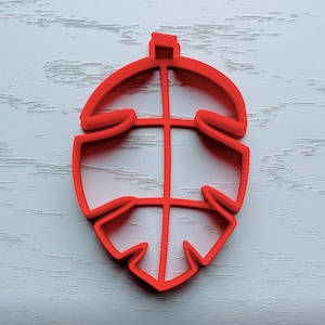 LEAF COOKIE CUTTER, Palm Leaf Fondant Cutter, Tropical Cake Decoration, Plastic Cookie Cutters, Unique Molds, Hawaiian Theme, Shapem