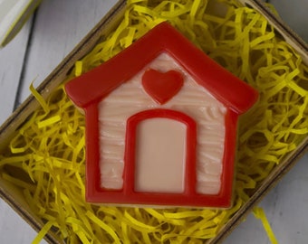DOG HOUSE MOLD, Chocolate Mold, Cake Decoration, Dog Soap Mold, Bath Bomb Mold, Pet Theme Mold, Animal Mold, Dog Bone Mold, Kennel Mold