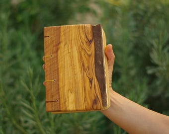 Personalized wood journal for men, Ecofriendly gift for him/her
