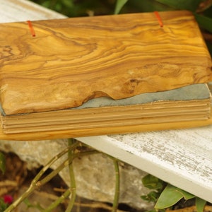 Personalized Small Wood journal, Mini Sketchbook, Pocket Diary image 8