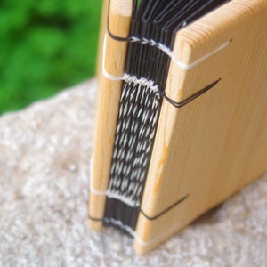 Black page guest book, Black guest book , Wooden black paper guest book, Black page wedding guest book, Wood diary black pages