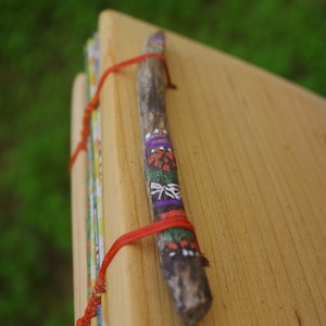 Pocket wood notebook, Mini wood journal, Small sketchbook, Pocket book, Journal for her, Driftwood Diary,  Real wood journal, Gift for him