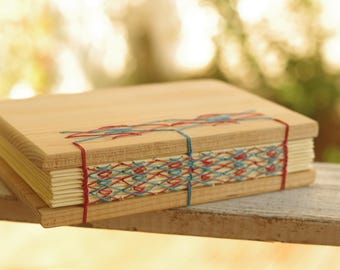 Personalized Wood Photo Album, Handbound Memory Book