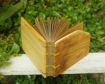 Personalized Wood Sketchbook: Custom Artist's Diary