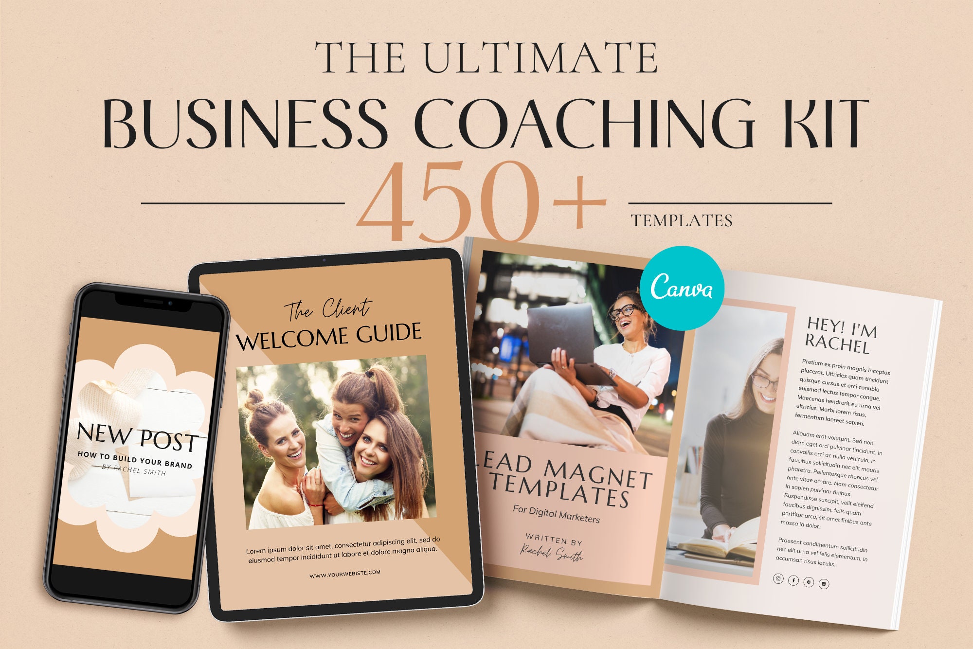 template business plan coach