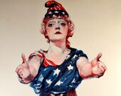 Vintage Propaganda poster print America (2801)
