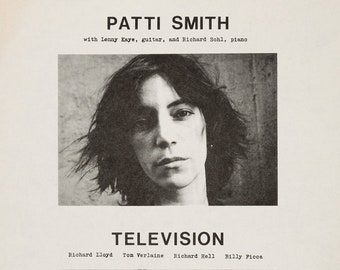 Patti Smith | Etsy