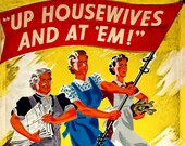 Vintage Propaganda poster print America (2822)