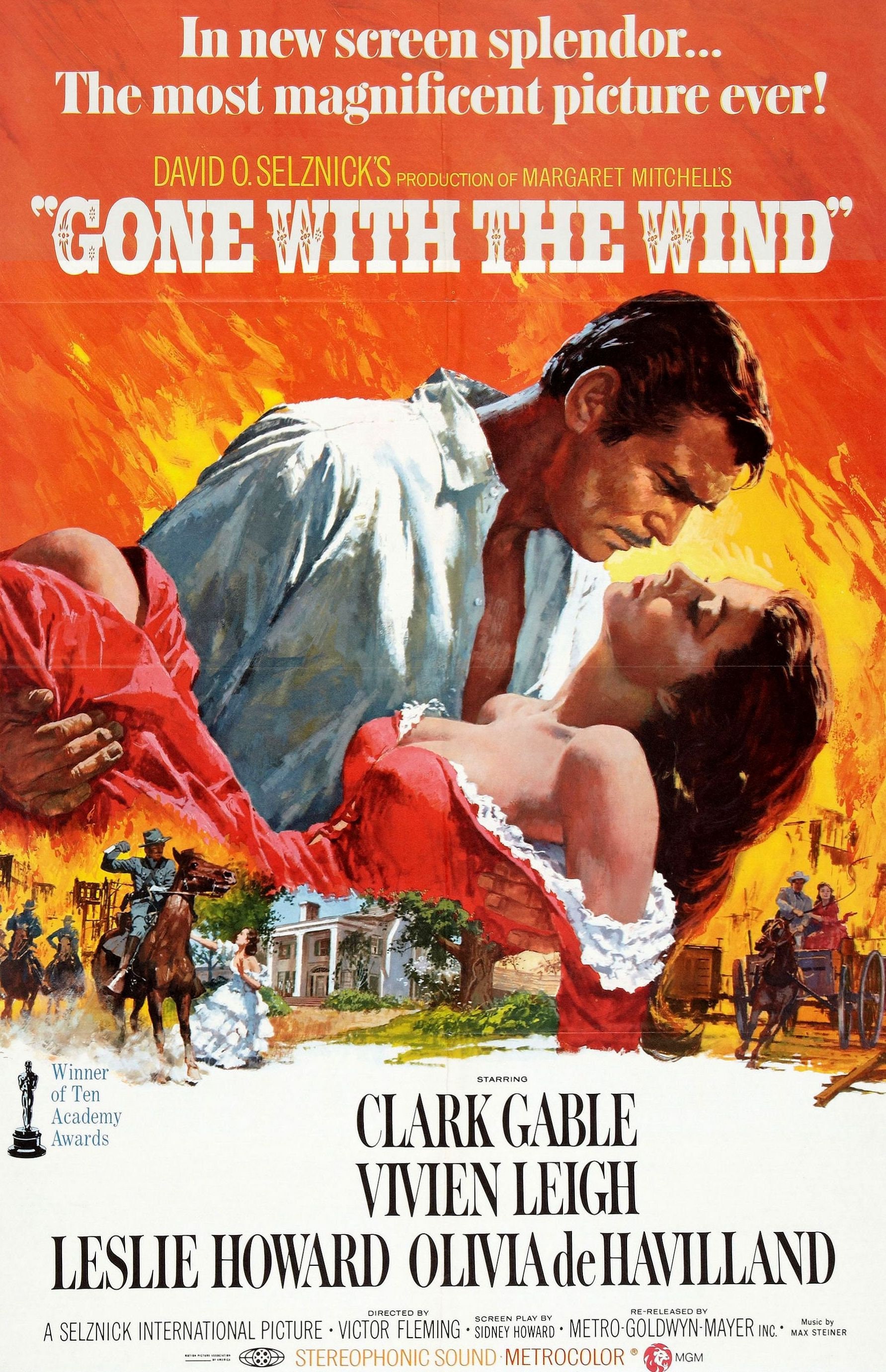 Gone With the Wind vintage Movie Poster 732 Etsy