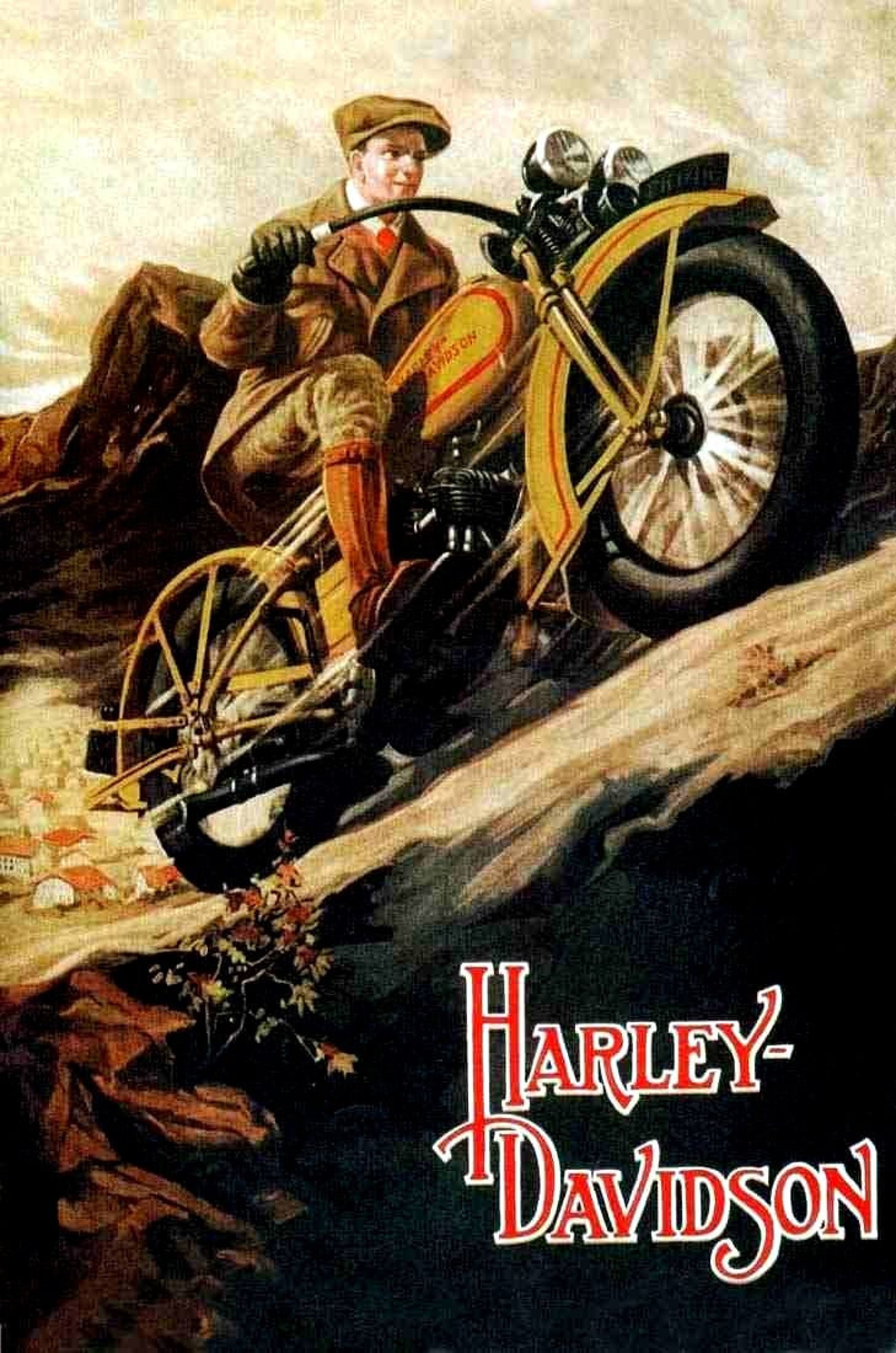 retro harley davidson