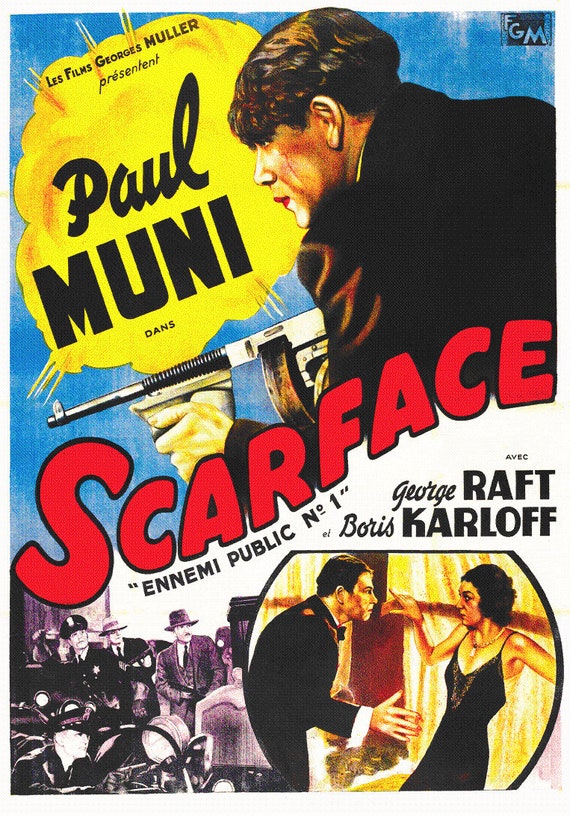 Scarface 1932 poster