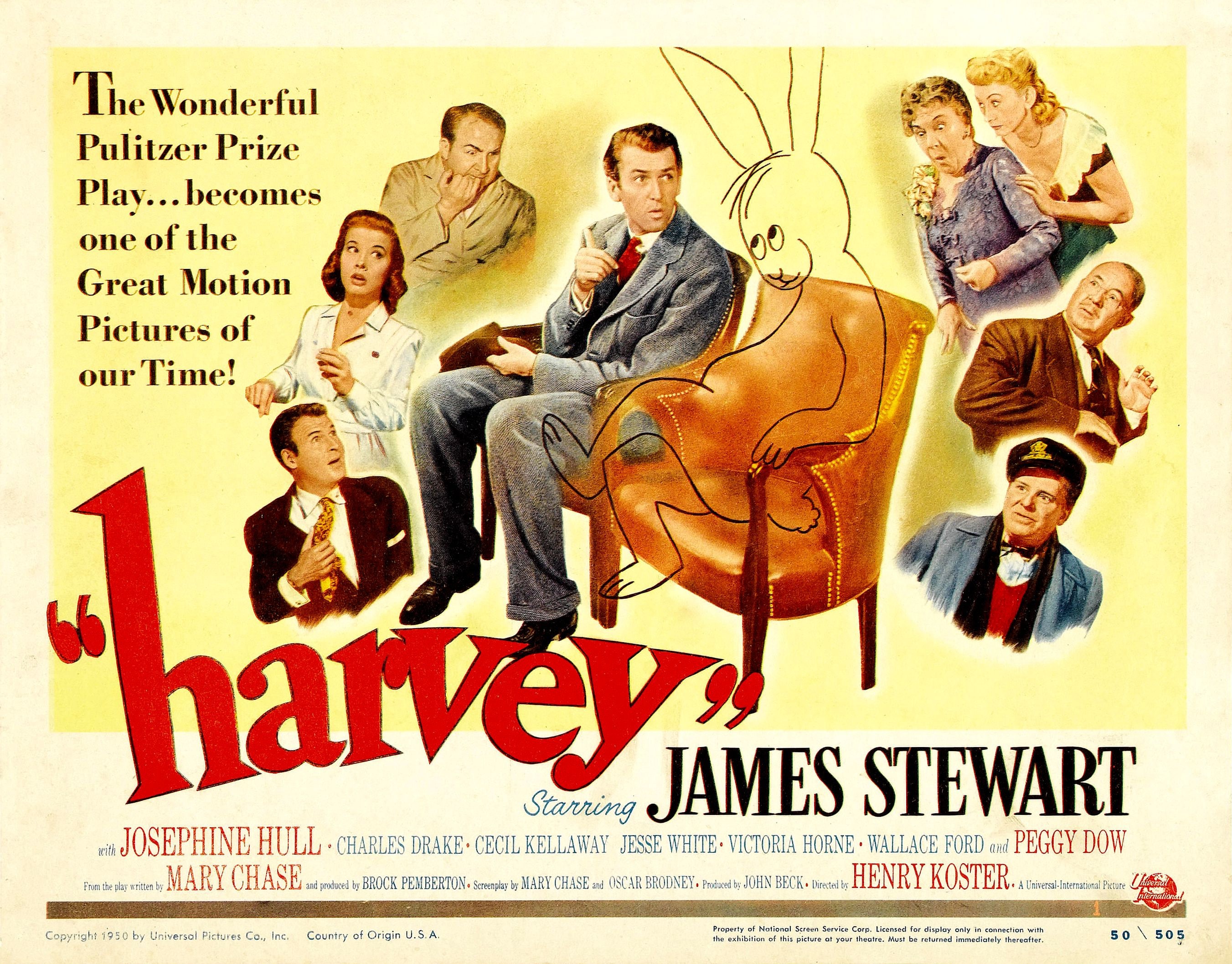 Harvey james Stewart vintage Movie Poster 785 - Etsy Denmark