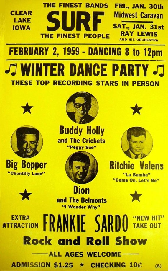last song buddy holly played last song buddy holly played