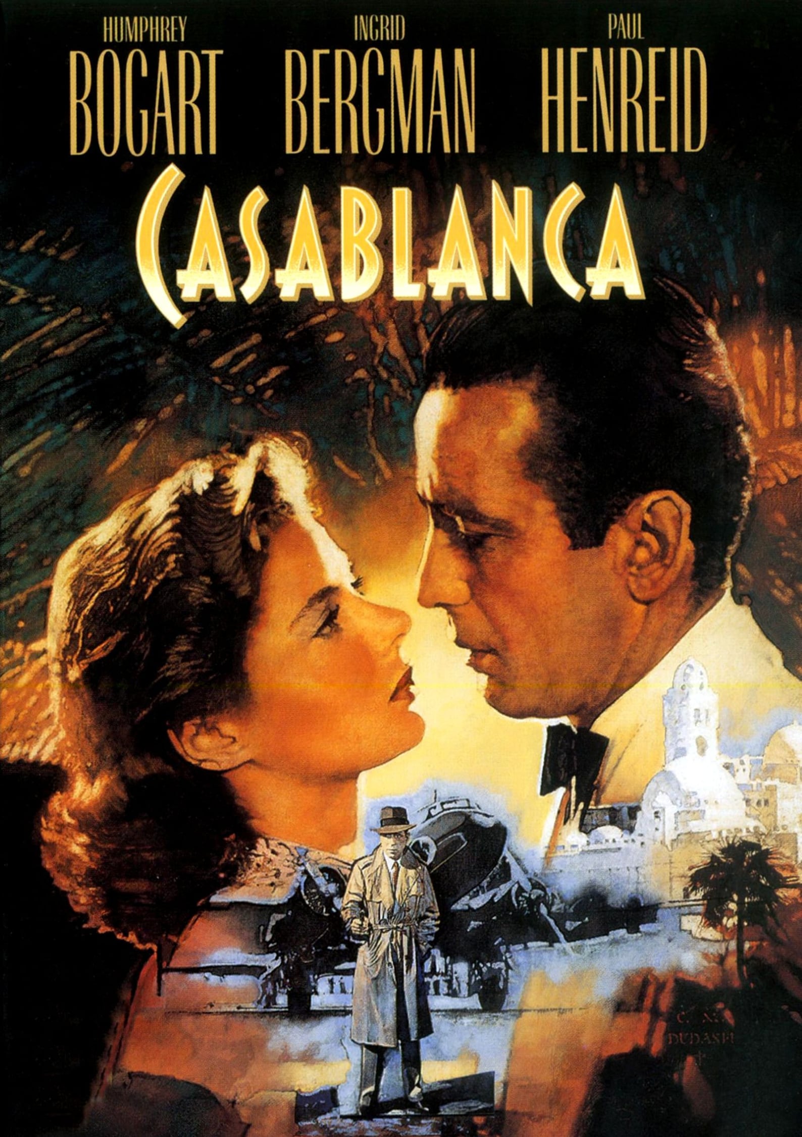 Casablanca vintage Movie Poster 727 Etsy