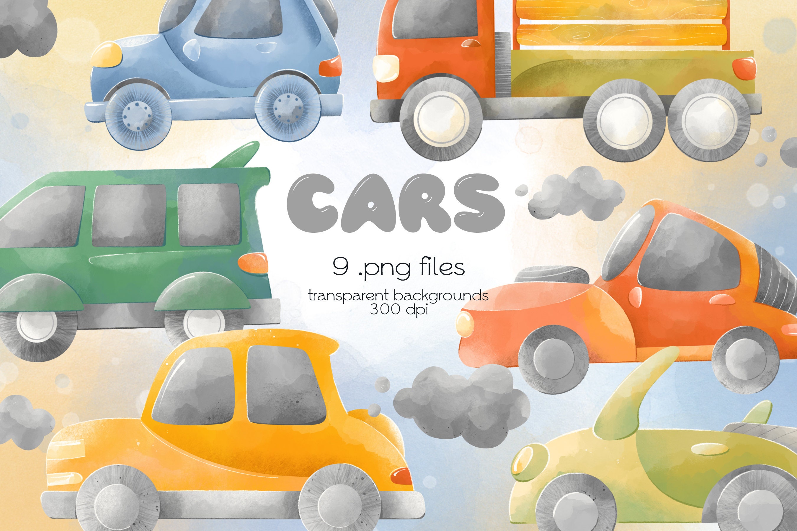 Cartoon Cars Clipart - Etsy Cartoon Cars Clipart - Etsy